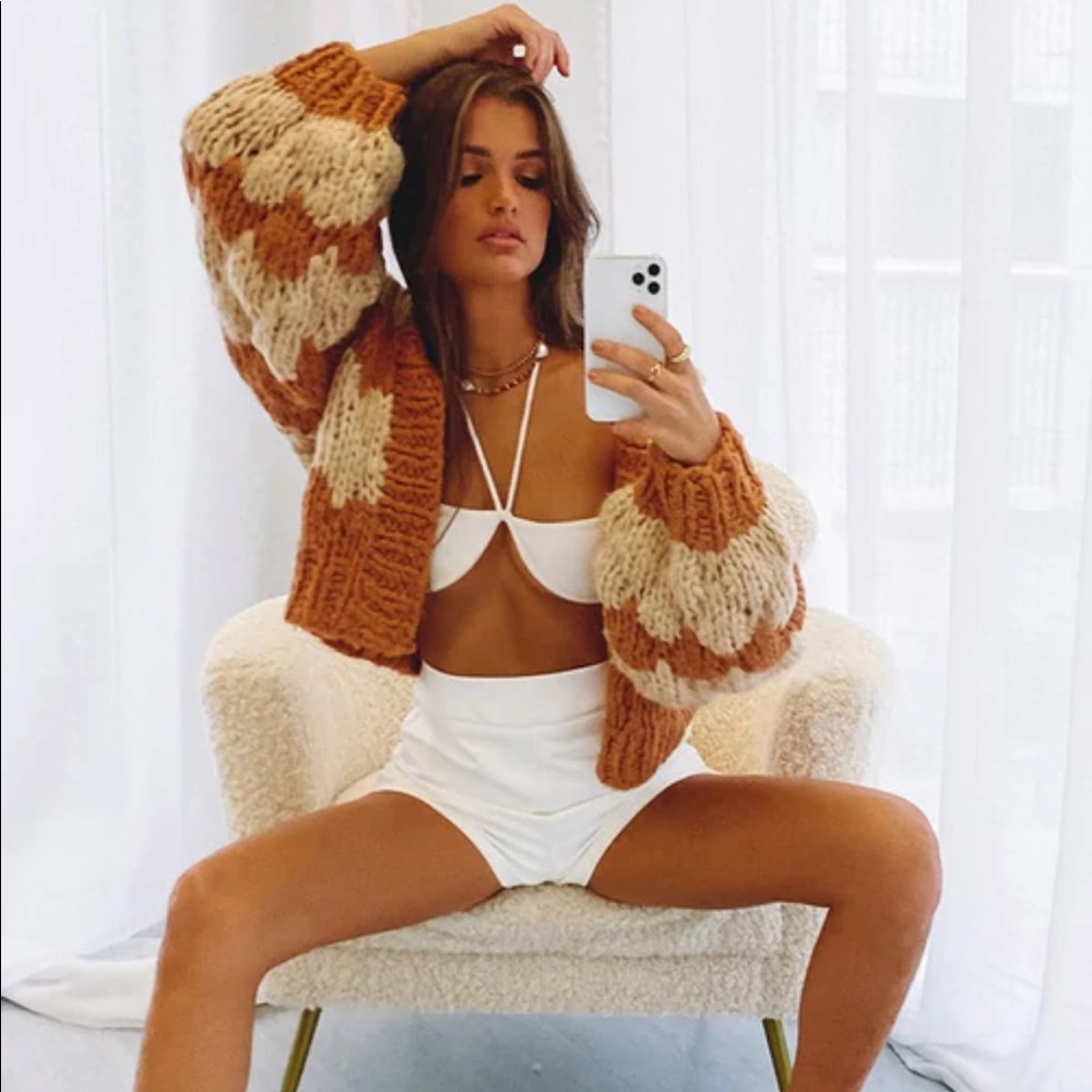 NWOT Chunky Knit Cardigan from Beginning Boutique
